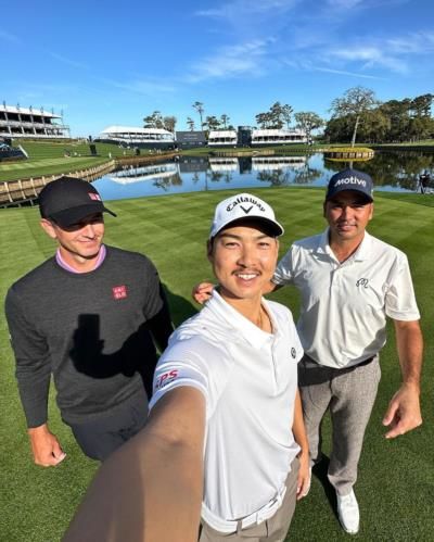 Adam Scott And Friends Display Golf Skills And Camaraderie