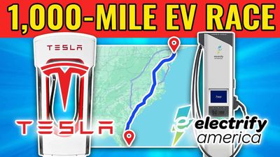 Two Ford F-150 Lightnings Race 1,000 Miles: Tesla Supercharger Vs Electrify America