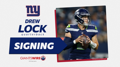 Giants are signing Drew Lock to a one-year deal