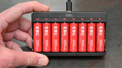 EBL 1.5V 3000mWh Li-ion Rechargeable AA Batteries review: a better bet than NiMH?