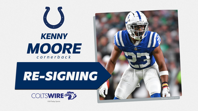 Colts to re-sign CB Kenny Moore II to 3-year deal