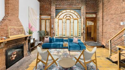 Kate Moss and Johnny Depp's former penthouse merges New York luxury with pared-back industrial bones
