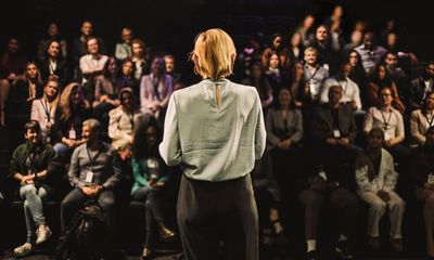 I was sweating before I even opened my mouth: could I overcome my fear of public speaking?