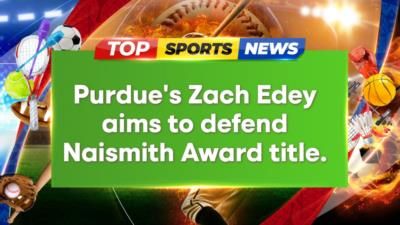 Zach Edey Favored To Repeat As Naismith Award Winner