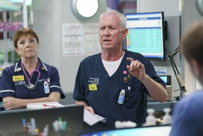 Casualty shares a never-seen-before clip of Charlie's exit episode this weekend