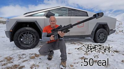 Bring On The Big Guns: Tesla Cybertruck Versus .50 Caliber Sniper Rifle