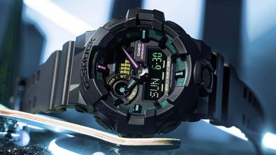 Casio shares teasers for new retro-futuristic G-Shock watches with fluorescent details
