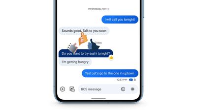 Google Messages rolls out emoji reactions to become even more like iMessage