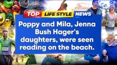 Jenna Bush Hager's Daughters Dive Into Summer Reading Adventures
