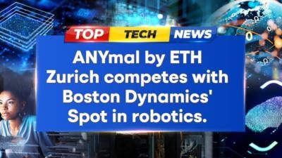 Anymal Robot From Switzerland Challenges Boston Dynamics' Spot In Agility