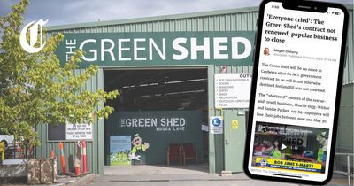 What Canberrans had to say about the Green Shed closure