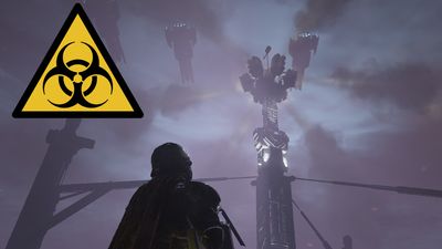 Helldivers 2 players are dousing planets in poison gas that Super Earth says will 'permanently' destroy the bugs, but we all know what Joel's really up to
