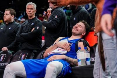 Luka Doncic's Triple-Double Streak Snapped Due To Hamstring Soreness