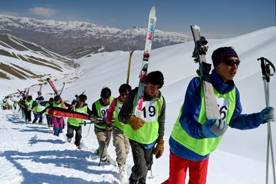 Skiing Afghans Determined To Keep Sport Alive