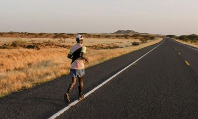 Muddy roads, angry farmers and civil war: one man’s epic run from Cape Town to London