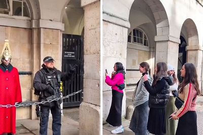 Viral Video Shows British Police Berating American Tourists For Shouting Names At King’s Guard