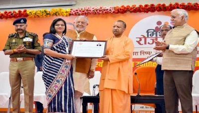 Uttar Pradesh: CM Yogi distributes appointment letters to newly selected 39 SDMs, 41 DSPs, 16 treasurers