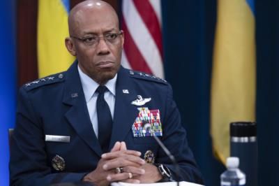 General Brown Visits U.S. Weapon Factories Amid Aid Debate