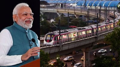 PM Modi lays foundation stone of two additional corridors under Delhi Metro's Phase 4