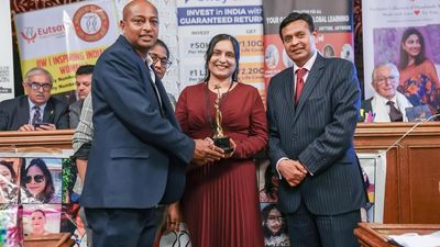 Telangana woman honoured in U.K. for conservation efforts