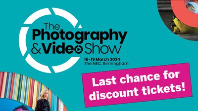 LAST CHANCE for discount tickets to The Photography & Video Show