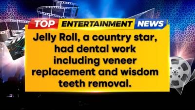 Country Star Jelly Roll Undergoes Dental Procedures, Shows Off Smile