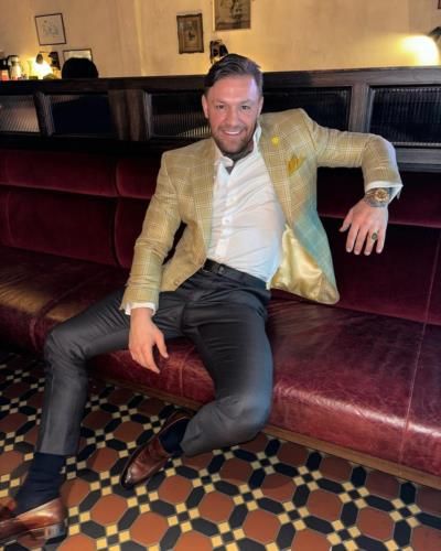 Conor Mcgregor: Mastering Style And Confidence With Effortless Sophistication