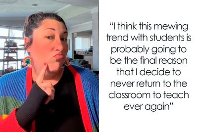 Teacher Claims New ‘Mewing’ Trend Might Be The Final Reason She Quits Teaching, Goes Viral