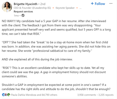 Employer Turns Down 'Excellent' Applicant Due To 5 -Year Break: Why Gap Years Shouldn't Matter