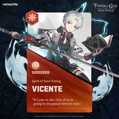 Tower of God: New World Welcomes Vicente to the Roster