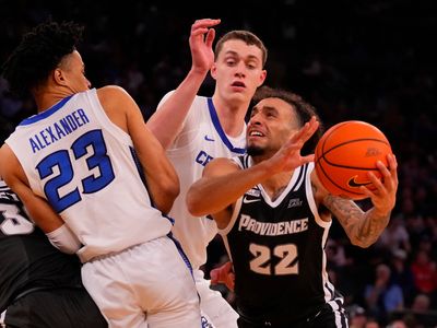 ‘Trending’ Coach Kim English Gives Providence a Laugh After Upsetting Creighton