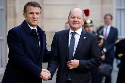 Scholz And Macron Meet In Berlin To Mend Ukraine Rift