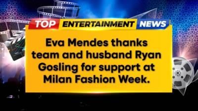 Eva Mendes And Ryan Gosling's Sweet Supportive…