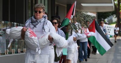 Hunter residents 'appalled' by Gaza war stage 'die-in'