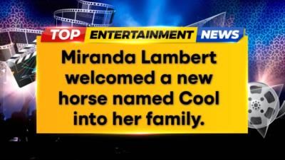 Miranda Lambert Welcomes New Horse Named Cool Into Her Family