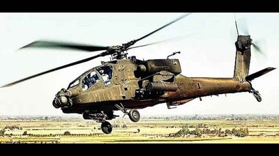 First squadron of Apache copters in Jodhpur near Pakistan border