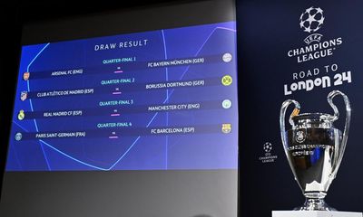 Champions League draw: Arsenal face Bayern as Manchester City land Madrid