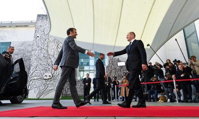 German, French and Polish leaders make joint show of unity over Ukraine