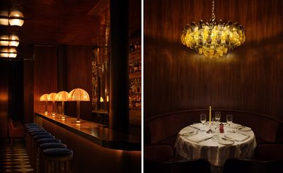 Dine amid old-school glamour at The Dover in London’s Mayfair