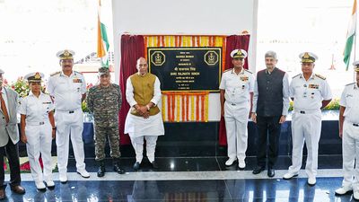 Rajnath inaugurates new Navy headquarters