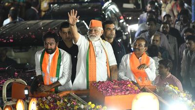 With Malkajgiri road show, Prime Minister Modi kicks off election campaign in Telangana
