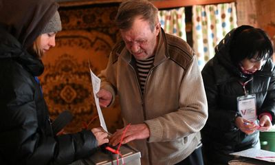 Vladimir Putin’s victory all but certain as Russians head to the polls