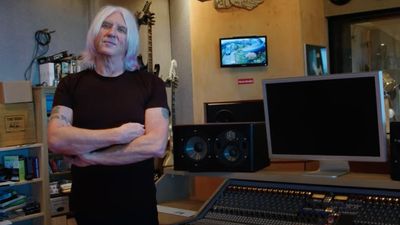 "When we saw the bill afterward, that's why we're in this room now": Joe Elliot offers a tour of the home studio he built to save Def Leppard money after the cost of making Hysteria
