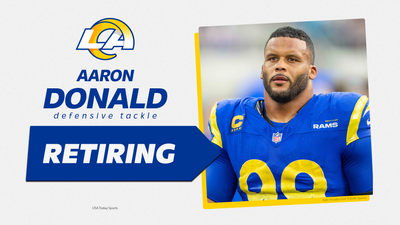 Aaron Donald announces retirement from NFL after 10 seasons