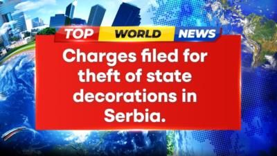 Serbia Charges Ten For Stealing State Decorations