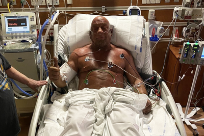 UFC legend Mark Coleman issues first statement from hospital since house fire: ‘Don’t ever count The Hammer out’