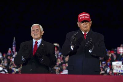 Mike Pence ran with Donald Trump in 2016 and 2020. In 2024, he won't even endorse him