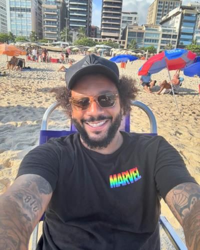 Marcelo Vieira Embraces Beach Vibes In Sun-Kissed Selfie
