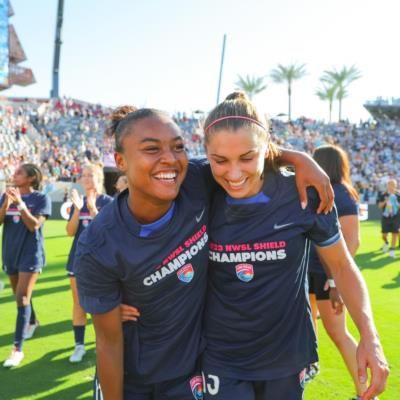 Joyful Teamwork: Alex Morgan And Jaedyn Shaw's Camaraderie