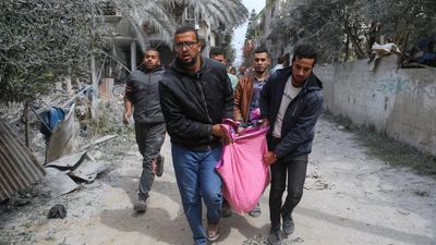 Dozens killed as Israeli air strike hits shelter for displaced Gazans